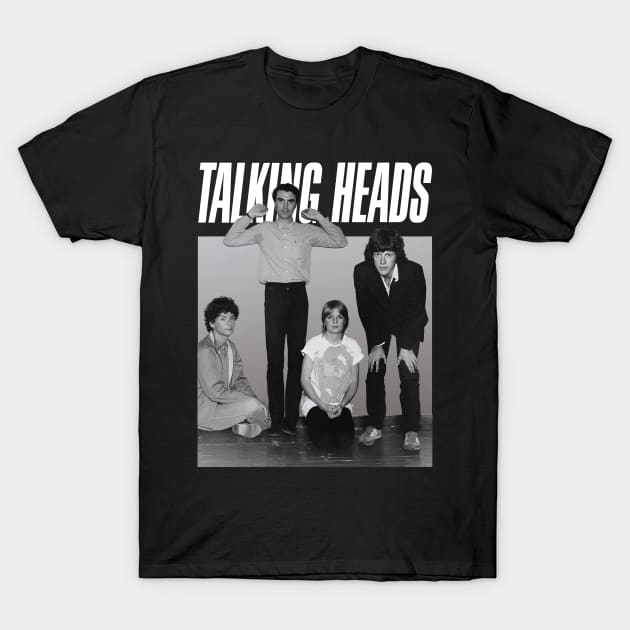 Vintage 80s Talking Heads T-Shirt by bambangbuta